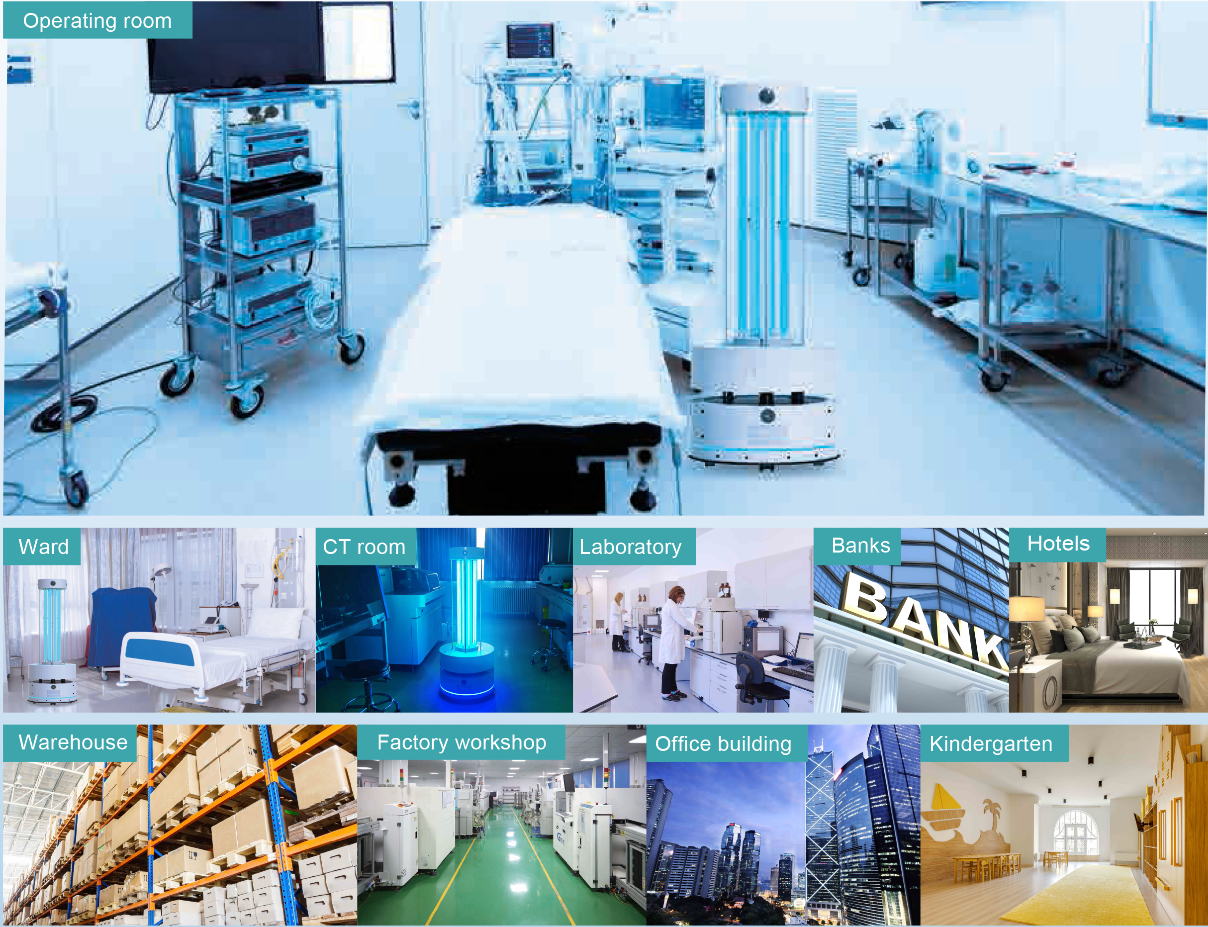 AK UV Disinfection Robot